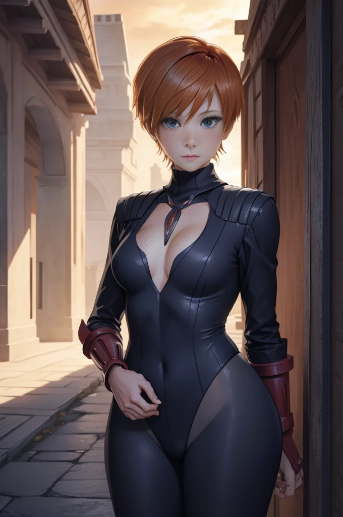 (medium breast:1.2),
BREAK (((red hair))), (((SFJuni))), (((wearing tuxedo)))
BREAK outdoors, city,
BREAK looking at viewer, (cowboy shot:1.5),
BREAK (masterpiece:1.2), best quality, high resolution, unity 8k wallpaper, (illustration:0.8), (beautiful detailed eyes:1.6), extremely detailed face, perfect lighting, extremely detailed CG, (perfect hands, perfect anatomy), {masterpiece}, {best quality}, extremely detailed, CG unity 8k, illustration, contour deepening, beautiful detailed, glow, (beautiful detailed eyes), beautiful_face, ((freckles)), Amazing, beautiful detailed eyes, finely detail, extremely detailed CG, original, tall, extremely detailed wallpaper, ((slave_collar)), (((full_body))),  blushing, 8kwallpaper, action_pose, small ass