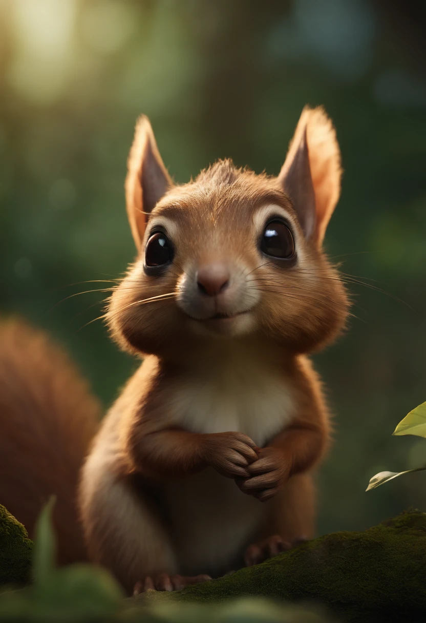 (CBZBB:1.25), ((gremlin),Zhkute, Small, baby, Beautiful, Fantasy art, deviant art, trending artstation, Digital Art, Detailed, Realistic, humanoid, character, tiny, Cinematic shot, cinematic portrait of a squirrel, cute character, looks like an anteater gremlin, large ears, elongated nose, 真实感, Realism, tmasterpiece, Brad Jongsan walks in the jungle (Night of the Fireflies), (higly detailed: 1 1), rough face, natural skin, hiquality, NSFW, pretty eyes, (Detailed face and eyes), (s face: 1 2), tumult, Complementary, real-photo, ..PSD, Lightweight Film Photography, sharp-focus, contrast lighting, Detail Skin, high resolution 8k, Crazy detailing, Realistic, professional photo of a, 8K UHD, dslr, soft light, hiquality, film grains, Fujifilm XT3