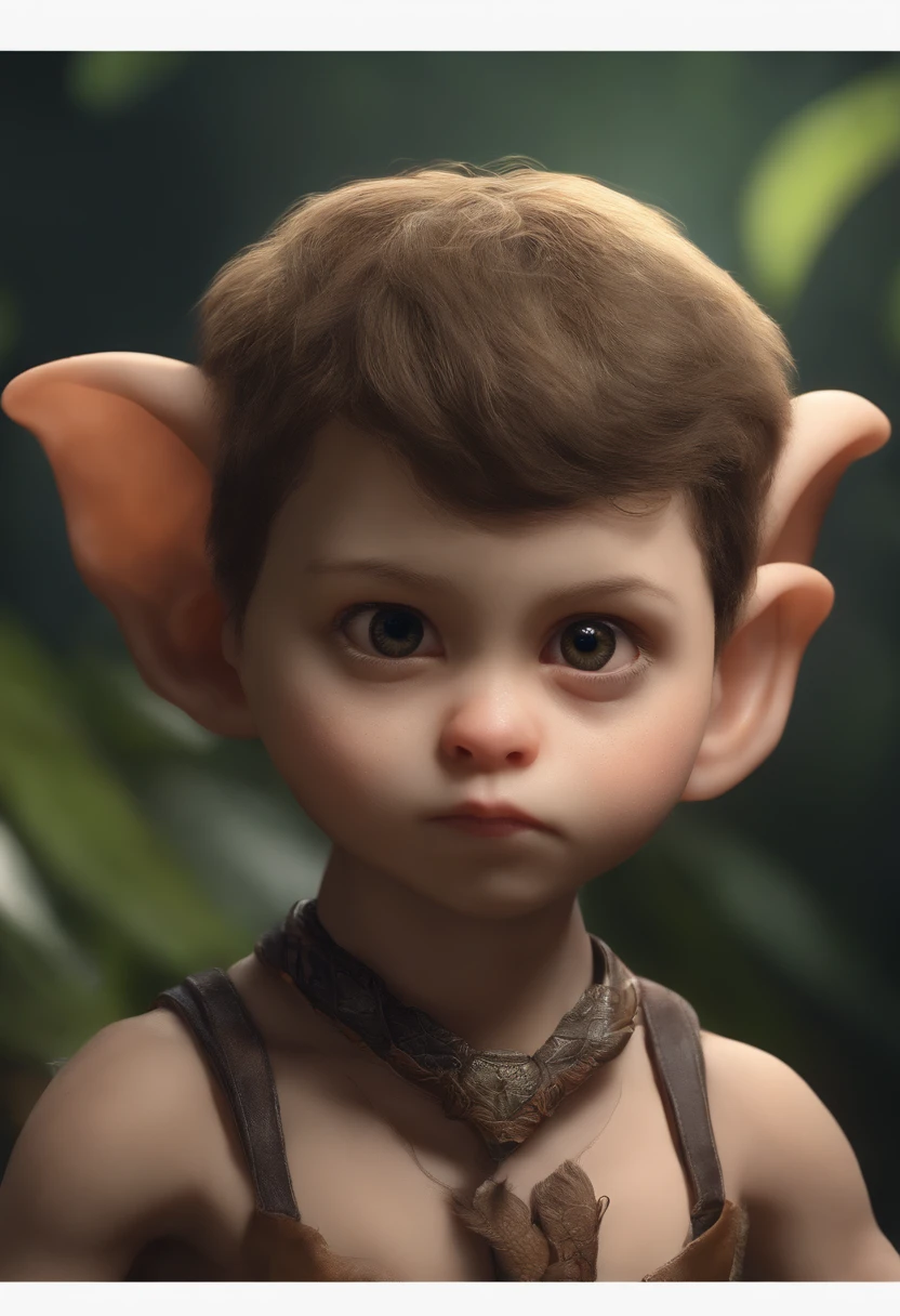 (CBZBB:1.25), ((gremlin),Zhkute, , Beautiful, Fantasy art, deviant art, trending artstation, Digital Art, Detailed, Realistic, humanoid, character, tiny, Cinematic shot, cinematic portrait of a mole-like gremlin, cute character, looks like a gremlin, large ears, elongated nose,, 真实感, Realism, tmasterpiece, Brad Jongsan walks in the jungle (Night of the Fireflies), (higly detailed: 1 1), rough face, natural skin, hiquality, NSFW, pretty eyes, (Detailed face and eyes), (s face: 1 2), tumult, Complementary, real-photo, ...PSD, Lightweight Film Photography, sharp-focus, contrast lighting, Detail Skin, high resolution 8k, Crazy detailing, Realistic, professional photo of a, 8K UHD, dslr, soft light, hiquality, film grains, Fujifilm XT3