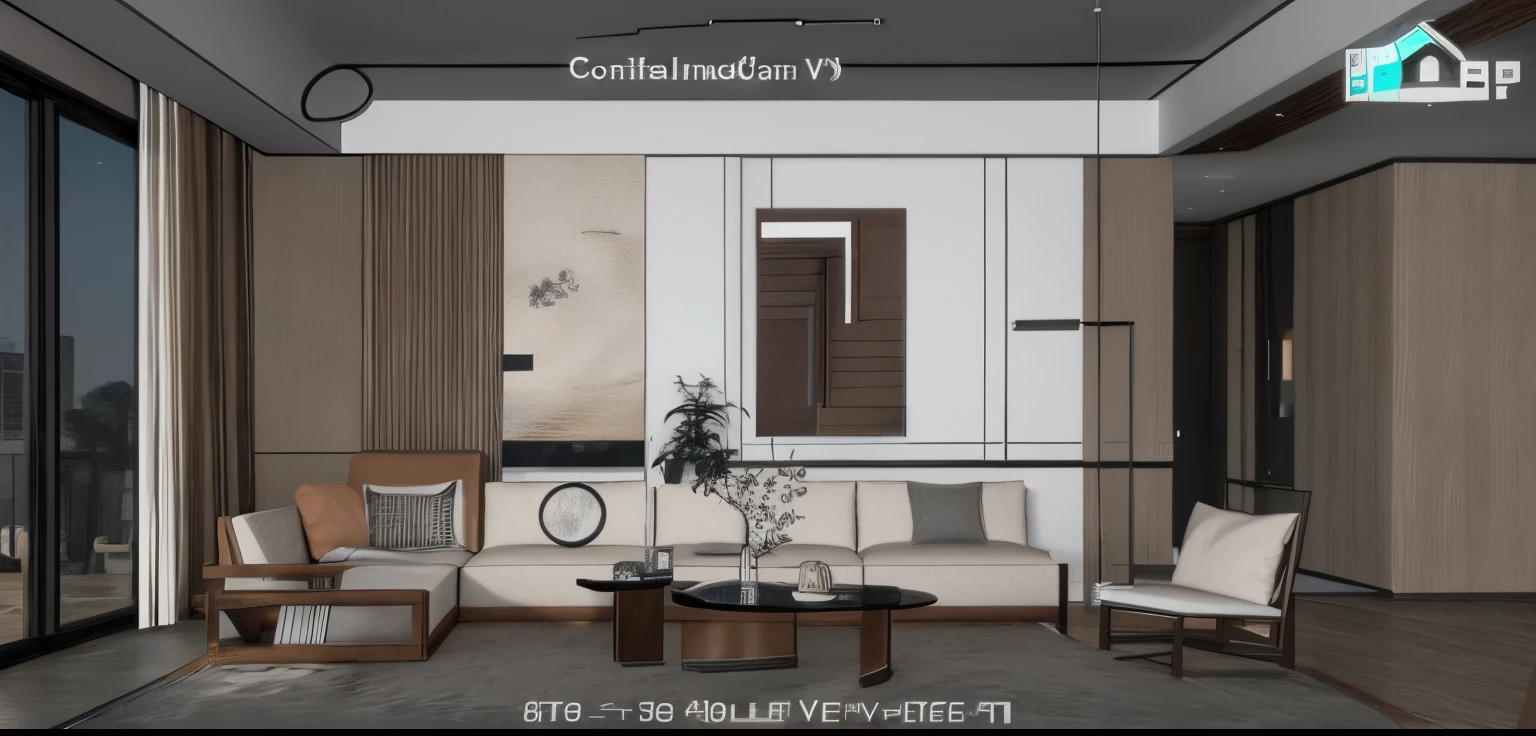 a rendering of a living room with a couch, coffee table, and a window, vray, render vray, vray 8k render, vray 8k, vray renderer, vray render, 8k vray render, vray beautiful, vray tracing, with vray, vray rendered, render in vray