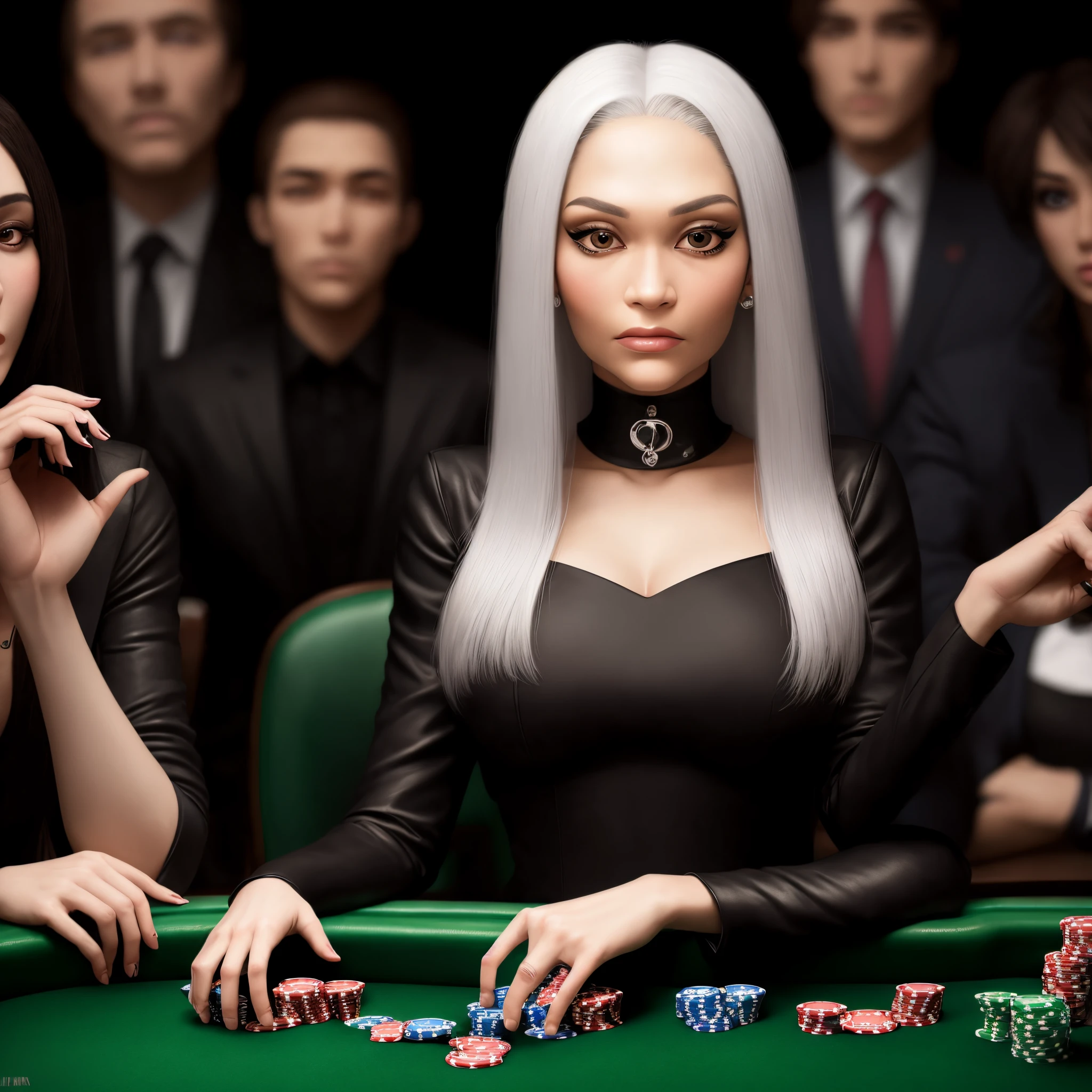 Poker face