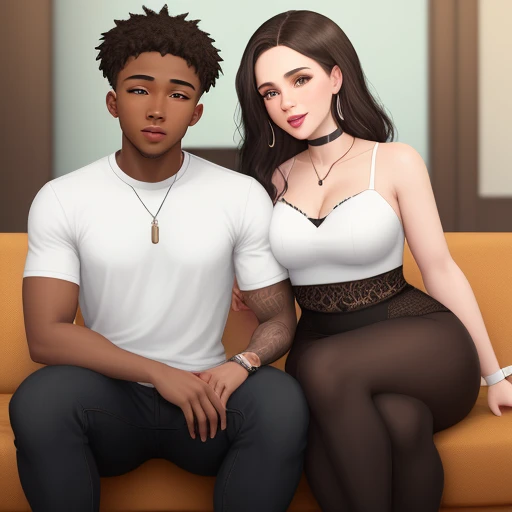 Black trans male bf and white latina gf
