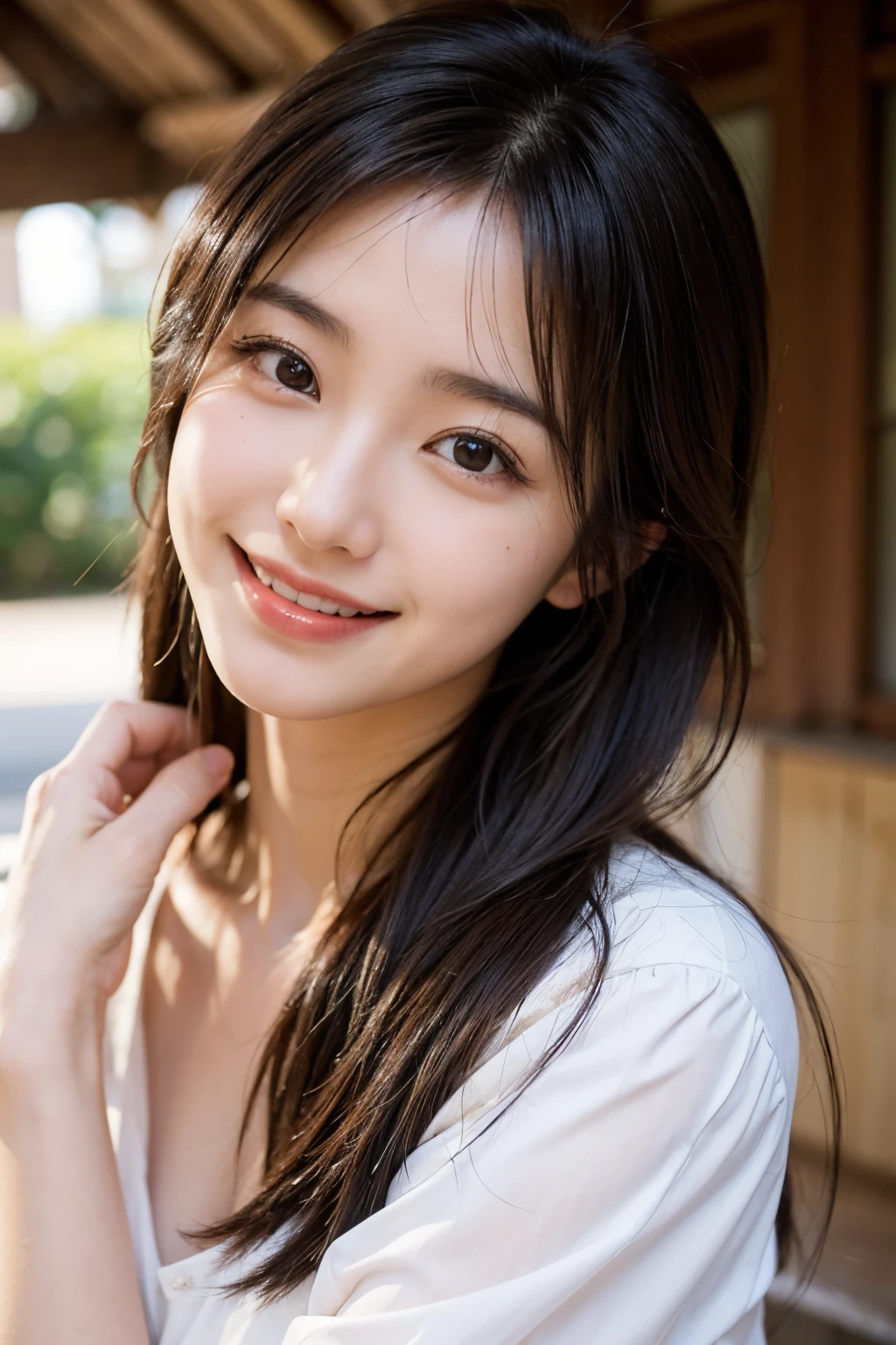 Beautuful Women,Ayami Nakajo,女優,a smile,Panchira