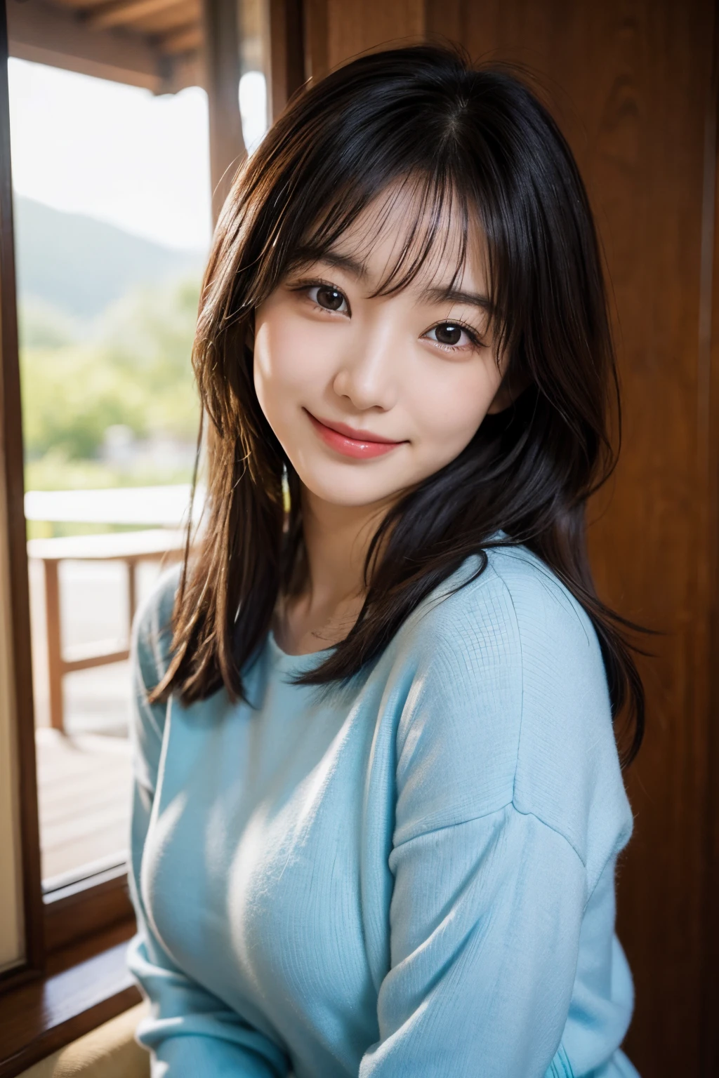 Beautuful Women,Ayami Nakajo,女優,a smile,Panchira
