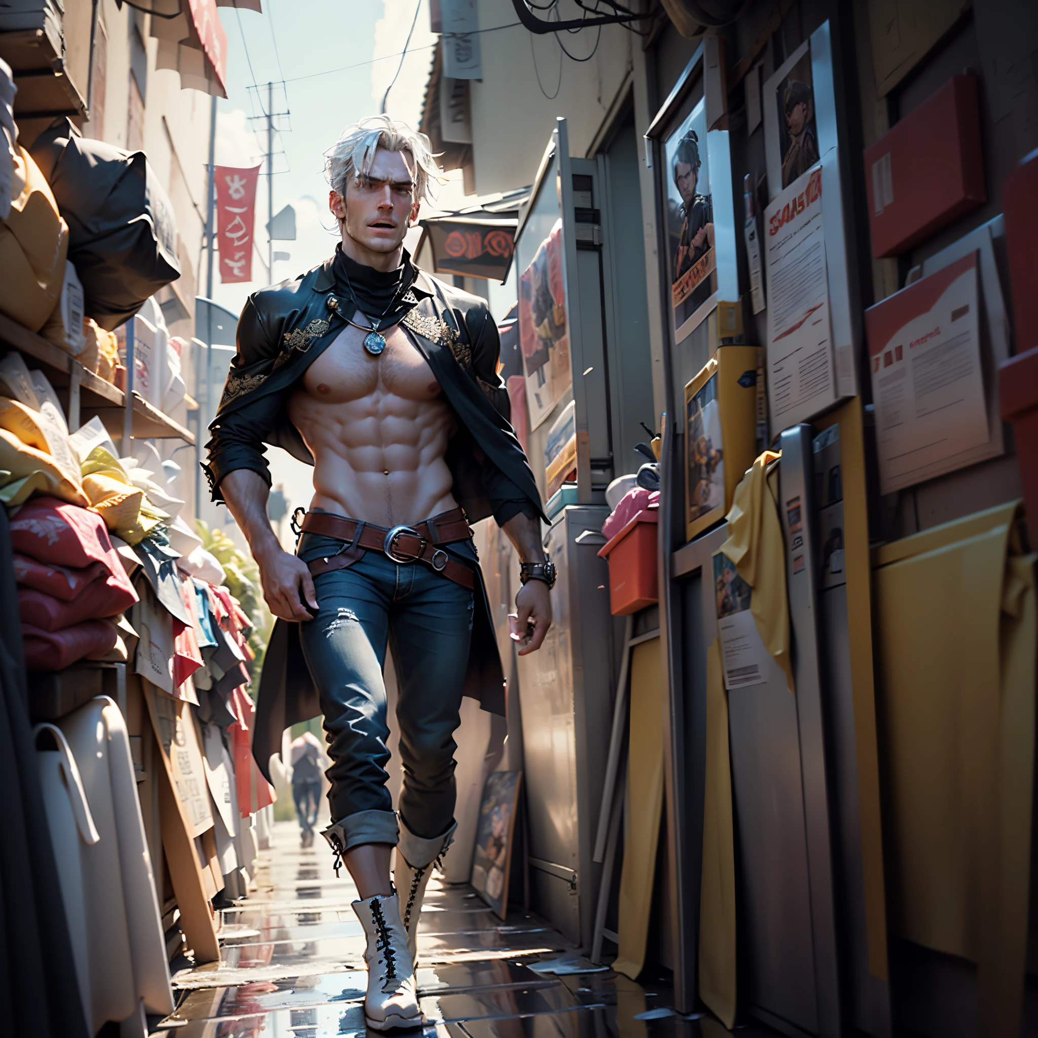 Henry_Cavill as The_Witcher Geralt_de_Rivia chef-d' Van_Gogh Masterpiece ultra UnrealEngine5 Cinematic Kingdom deep path castle equirectangular Urban meticulously intricate ultra_high-details ultra_high-res ultra pro-Photorealistic ultra_high-quality ultra_sharpness focus accurate max perfection reflex extreme improved Octane-rendered opengl-shaders glsl-shader UHD XT3 256K 128K 64K 32K 16K 8K DSLR HDR romm rgb pbr ombre analogique color-coded shading 3DCG fxaa global illumination cgi vfx sfx fkaa txaa rtx ssao post-processing post-production cell-shading augmented tone-mapping sundrop contre-jours optimal sunLight luminescence volumetric lightning contrast "Heavy Metal" theater Will-o'-the-wisp Divine synthetic headgear "singning" micro gold God dazzling Cosplay Admiral Fancy Vivid Yellow jukebox Symmetrical ((King Athletic muscular extatique Tamned Skin gorgeous sensual Effects Cheekbones Embarrassed redderer eye-liner saphirs saturate ultra_beautiful_eyes dark black pupils brown iris lazulis turquoise mouth open tongue teeth obvious smiles howling Floating Jacket Eccentric Cape onyx Shoulders-Off Shirt Lace Clavicles White Papillotes embroidered satin red thick leather felt skirt matching ample swinging spinel navel waist reveal belt-chastity heart diamond padlock silver agate bristles scarlet pubis-hairy indigo silk snap garters thighs legs boots)) dancer nickel fleuraison bees tin incandescentes CGSCOSITY tattoo Cristallines hearth rubis invoque monster bee (EOS R6 135mm 1/1250s f/2.8 ISO400) blast flash blow glow opale straight heavy chrome flat rune lava bands glyphes Tourmaline plasma background floraison beholder chaos strange population Earth outdoor mirror handcuff glass transparent graduated reflection Bruce_Weber sex "luis Royo" naked nsfw varied multi etc. --v 5.2 --s 1000 --c 20 --q 20 --chaos 100