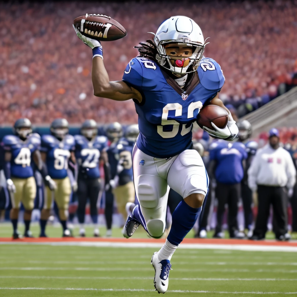 Justin Jefferson making a one-handed catch