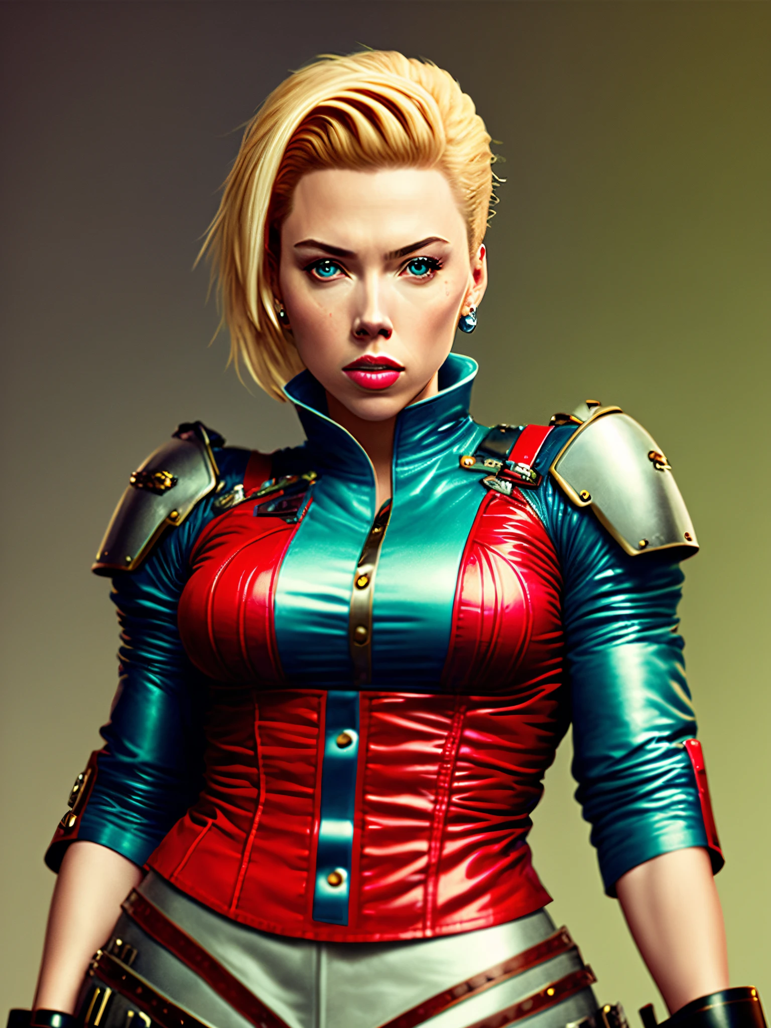 Scarlet johansson as sexy android 18