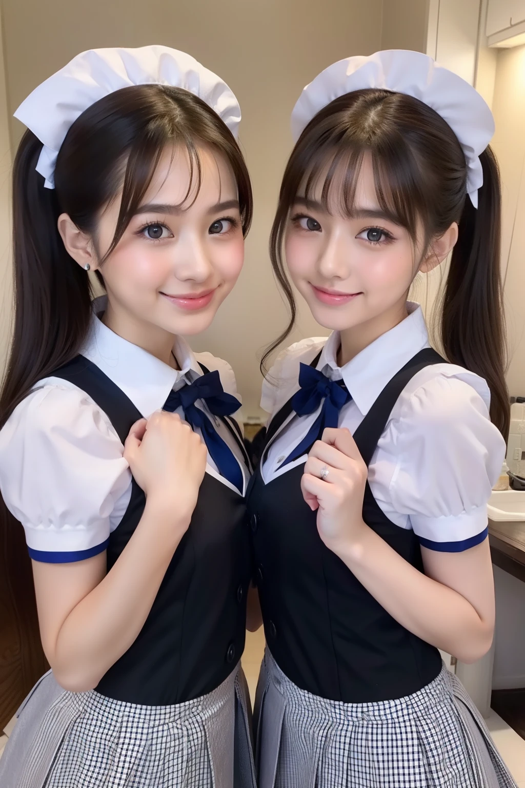 hi-school girl a beauty girl Maids エロ twinsies