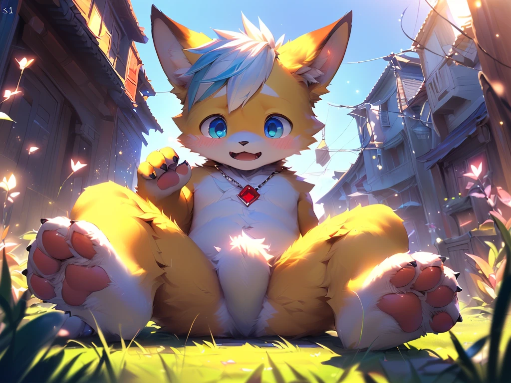 Alone,(bellway:0.8),(shota,Gamine,cub,young,catss,Yellow fur,adorable expression,toddlers,Blue pupil,A yellow-haired one,A lock of white hair,A boy with)correct hand,Correct foot shape,crawl onto the grass,spread their legs,Put one paw between your legs,raised his hand,nakeness,cropped legs,Round Chin,small ruby necklace,There are strange patterns on the body,Expose your male genitals
(电影灯光), ((detailedbackground)), ((looking to the front)), (((three fourths view))), (((Flustered))),(Heavy breathing),(happy mouth),(lust),(Half shadow),Pink paw pads,paws with claws,(Small animals_:0.5),(_clew:0.5)
Super detailed breakdown,(NSFW:1.2),Colored digital line art,realistically,(flatcolors:1.2),thick outline,(limited palette:1.1),GameCG,(3D:1.2),(realistically:1.2),(tmasterpiece,Best quality at best,Great,Highly detailed CG Unity 8k wallpaper,Super beautiful illustrations:1.2),The content is very detailed,Volumetriclighting,The best shadow,(depth of fields,Light particles,电影灯光:1.1),Wind lift,speed-line,offcial art.
intermittently
(by lindong:1.25),(Through the point:1.25),(by Mamado:1.1),(author:Xia Dongni:1.1),(by Telson:1.1),(tarantino violinist:1.1),(by kilfer:1),(by oxfort2199:1),(by syuro:1.2),(by s1m:1.2).
Break up the vibrant colors,countershading,hight contrast,photography of \(An artwork of\),(actual:1.2),(empty,Ridiculous resources:1.2),Detailed pubic hair,Detailed pubic hair face,詳細な目,(Realistic fur,Delicate fur:1.25),detailedbackground,amazing background.