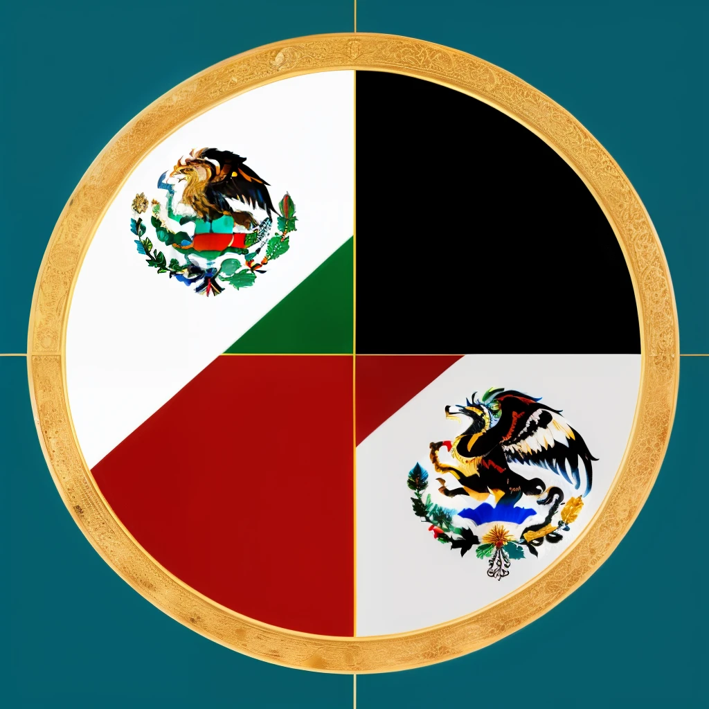 Dominican, Mexican, columbian flag