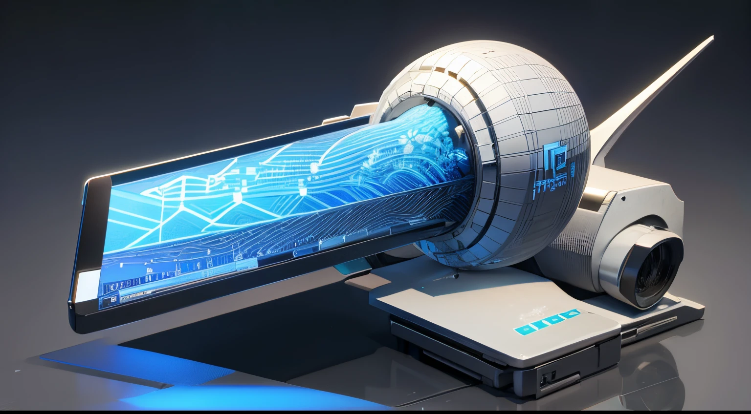 Engaging 3D visualization featuring stunning graphs、glinting