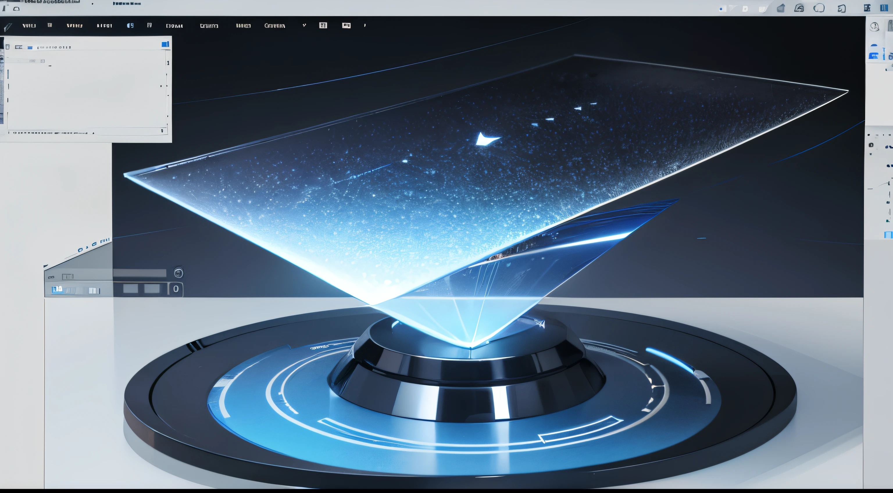 Engaging 3D visualization featuring stunning graphs、glinting