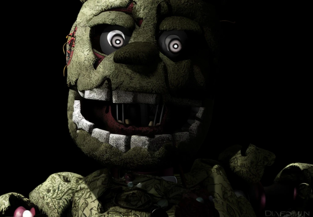 Realistic Spring Bonnie from five nights at Freddy’s