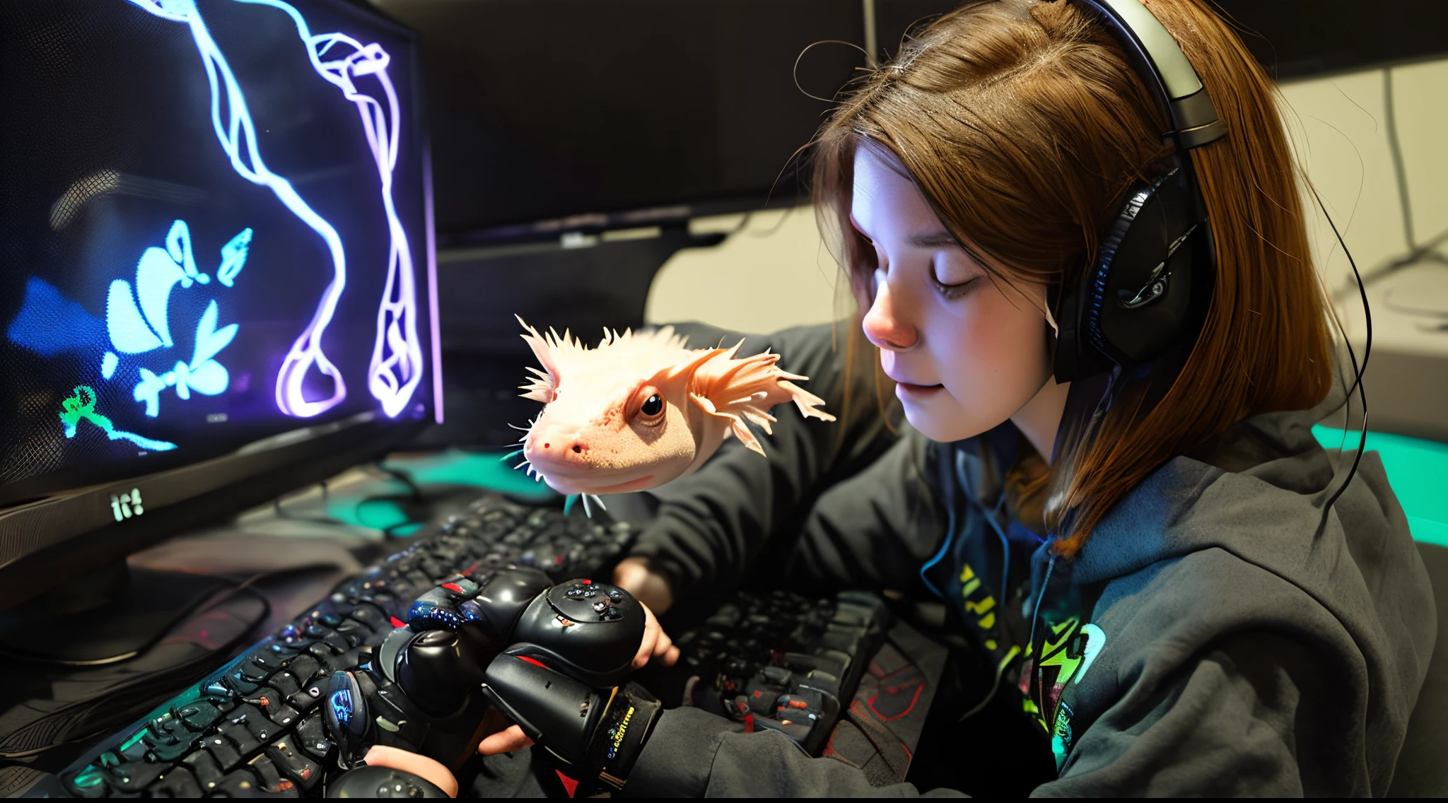 Gamer Axolotl