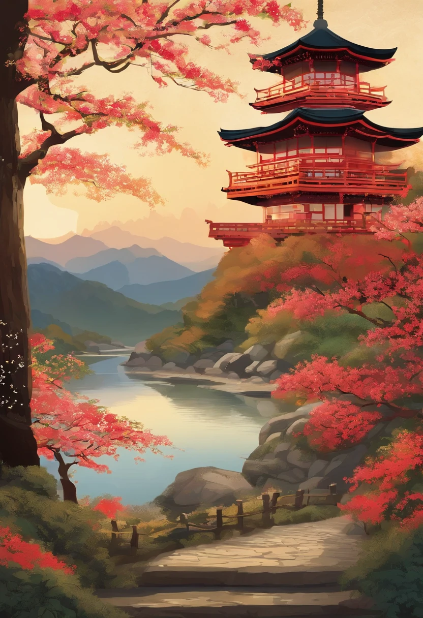 New Year's card of Japan