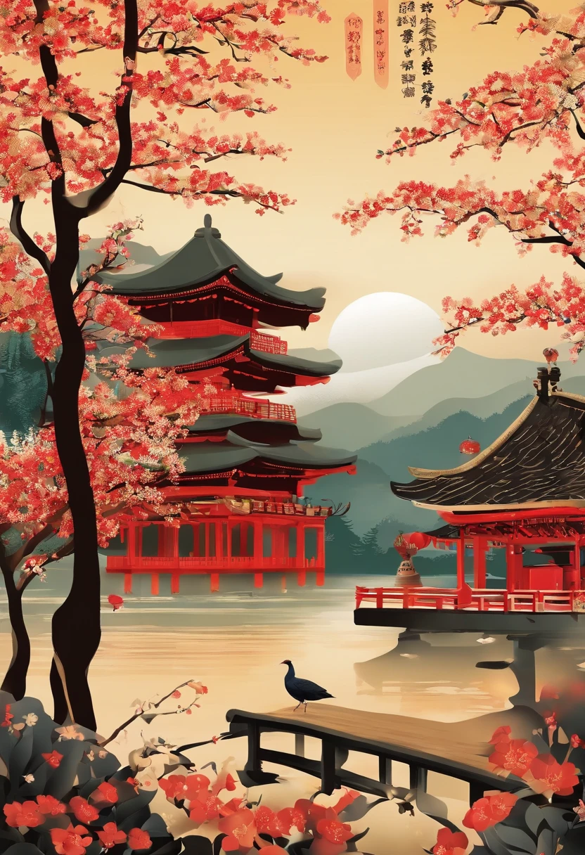 Japanese New Year's postcard