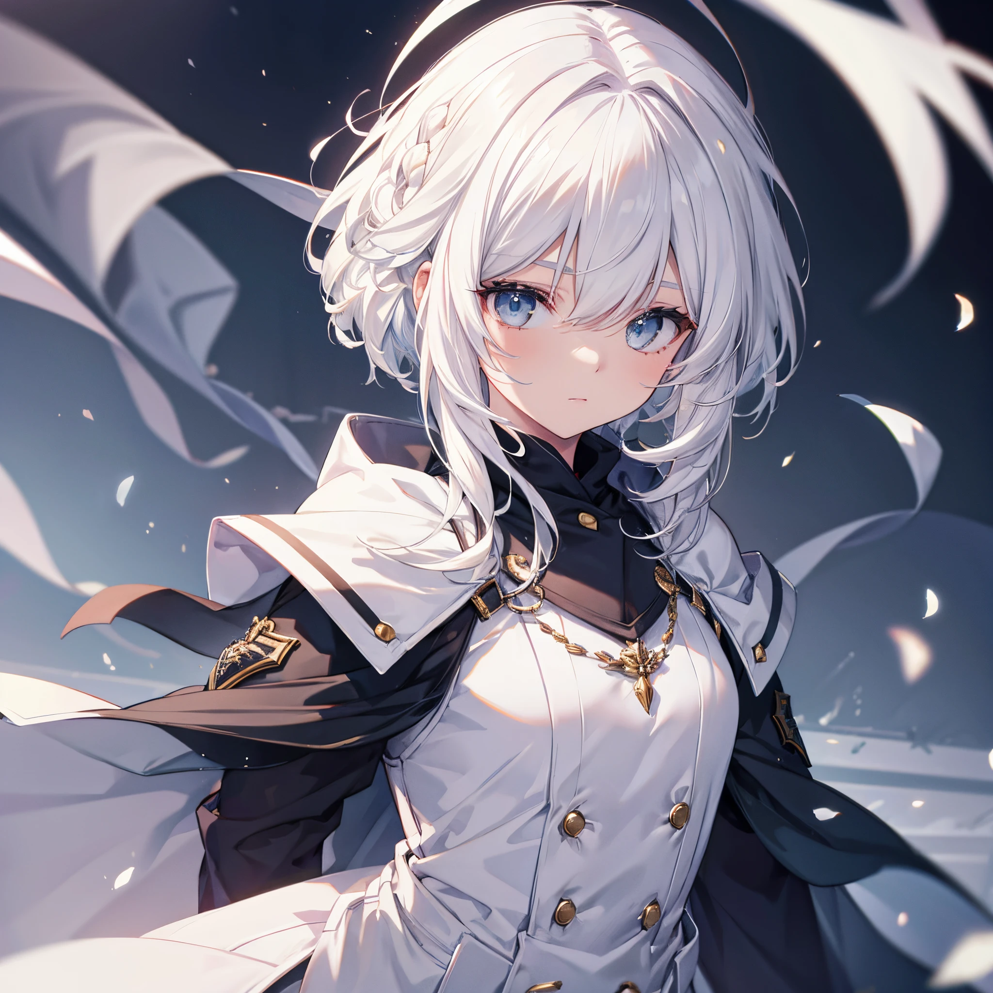 white  hair
