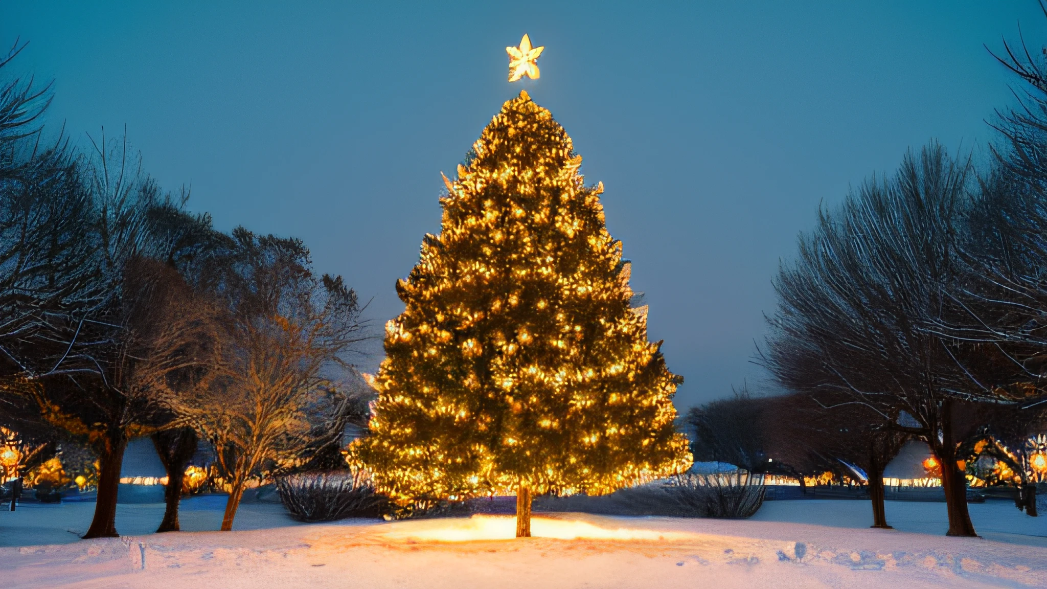 1 Christmas tree