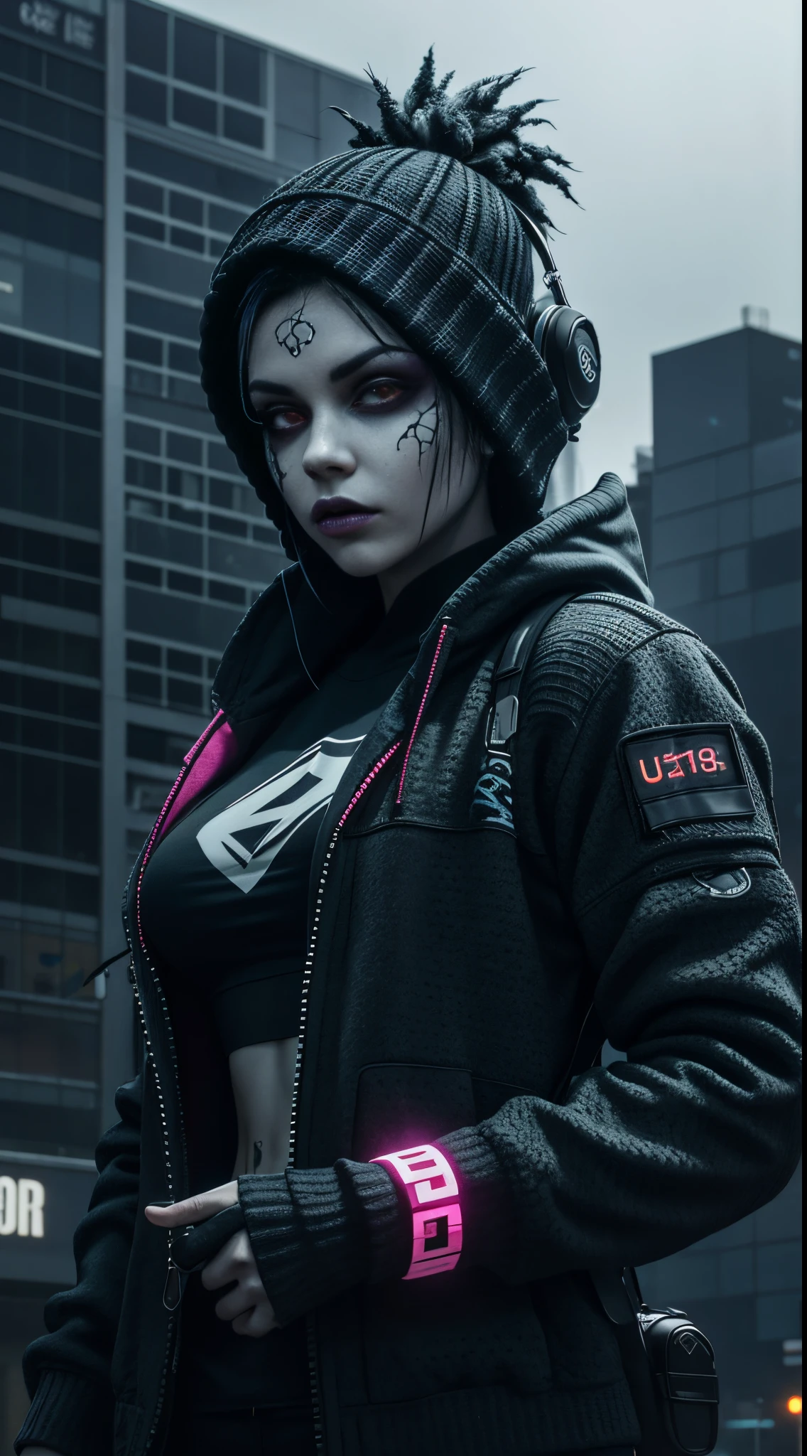 fog, Majestic, Cyberprep, amigurumi, body shot, Motion graphics, Contrasty, Print, bright colors, Gurokawa, moody lighting, UHD, Magnificent, Cybergoth, graffiti, wide-angle, Blender rendering, High contrast, Sound art, bleak colors, Hackercore, low key lighting, super realistic, high detailed, dramatic lighting, 4k