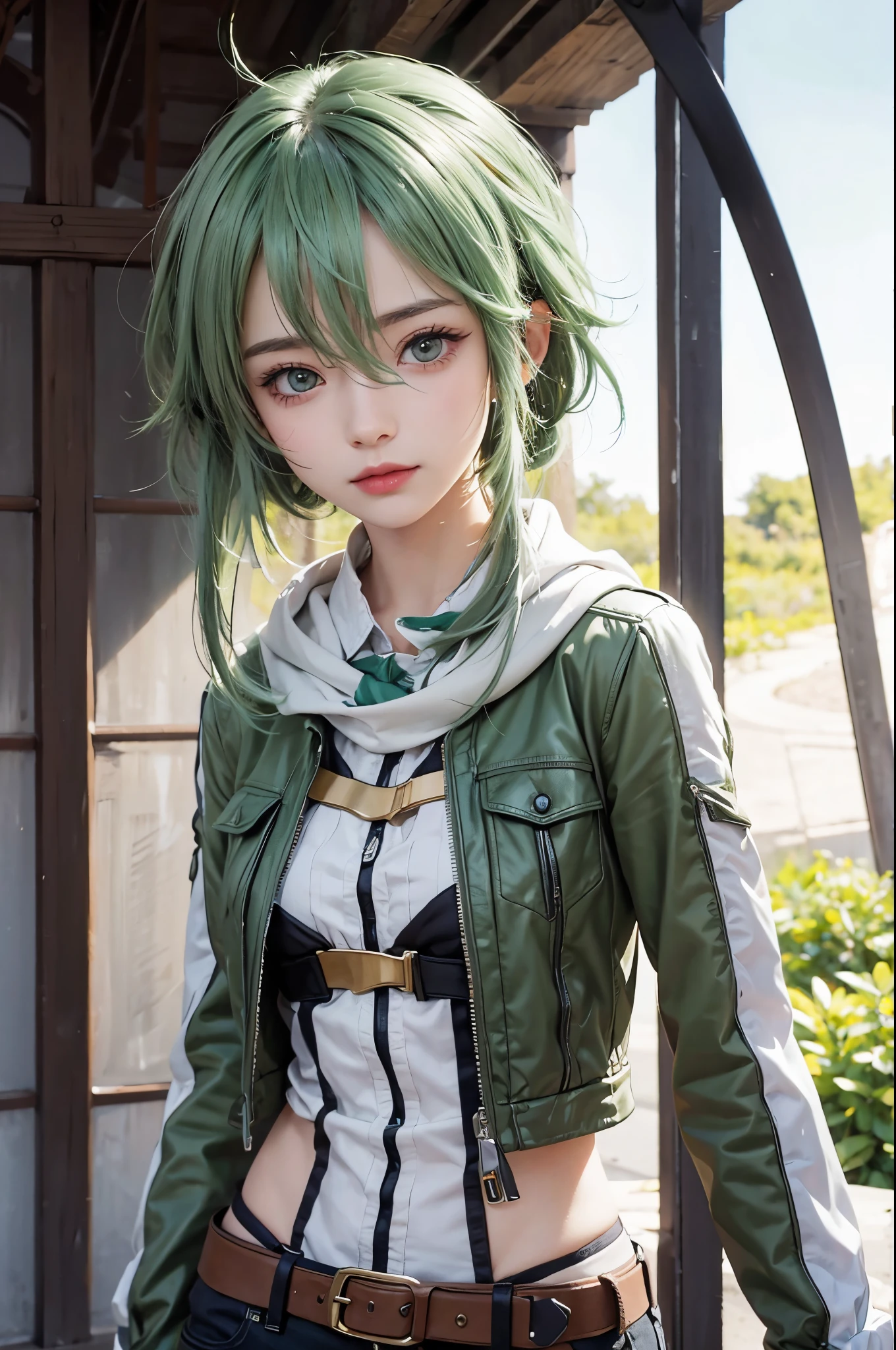 Realistic, sinon, masterpiece, high quality, ultra detail