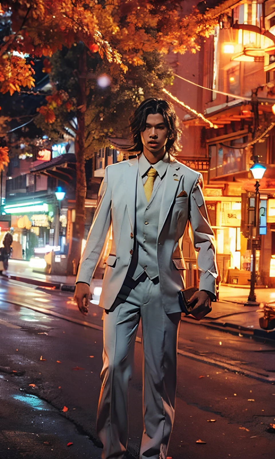 boy,Part your hair in the middle,buisness suit