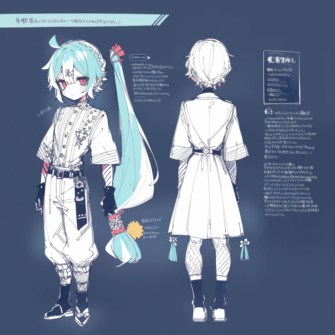 2 d anime style, anime moe art style, Jazz & Grew, cute art style, Anime-style illustration, anime girl, Author: Kamagurka, in Pixiv, pixiv style, pixiv, in anime style, anime art style, Full Body Commission, white-haired boy and black-haired boy