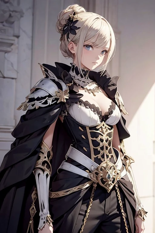 Baroque armor designs, skeleton like