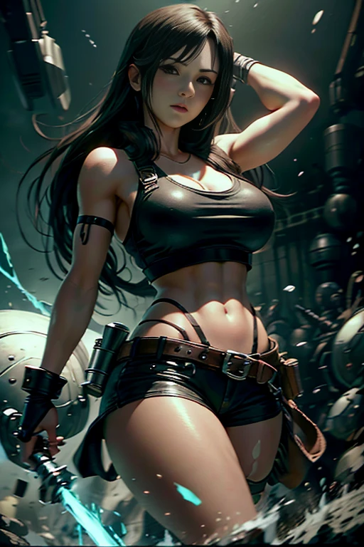 Hinata Hyuga, corpo perfeito, seios grandes, cinematic lighting, 360 view, UHD, masterpiece, best quality, 16k, 8k, high quality.