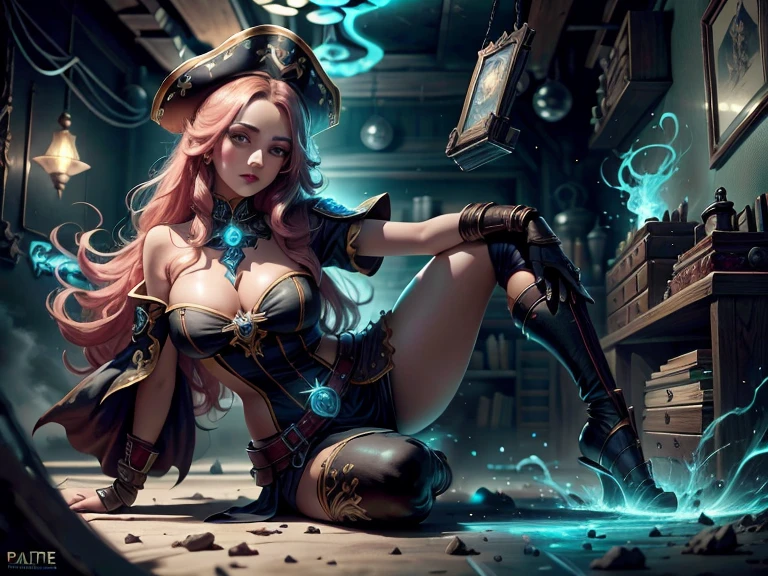 Original, full body photo looking at the camera, papel de parede muito detalhado, very detailed illustrations, (1 menina) , corpo feminino perfeito, olhos bonitos, (rosto delicado) , (seductiveexpression) , olhos, impacto,
Pirate hat, traje de pirata1.5, pirata, navio pirata, red-lips, por baixo1.2, quadris largos, volta1.3, luvas pretas,
(pele brilhante) , (best ilumination) , (detalhe super-complexo) , Unidade 4K, (CG super-detalhado: 1.2) , (8k: 1.2), octane rendering
Dynamic, Flutuante, brilhante, pintura original de League of Legends, Wide viewing angle: 2,
Pureerosface_v1