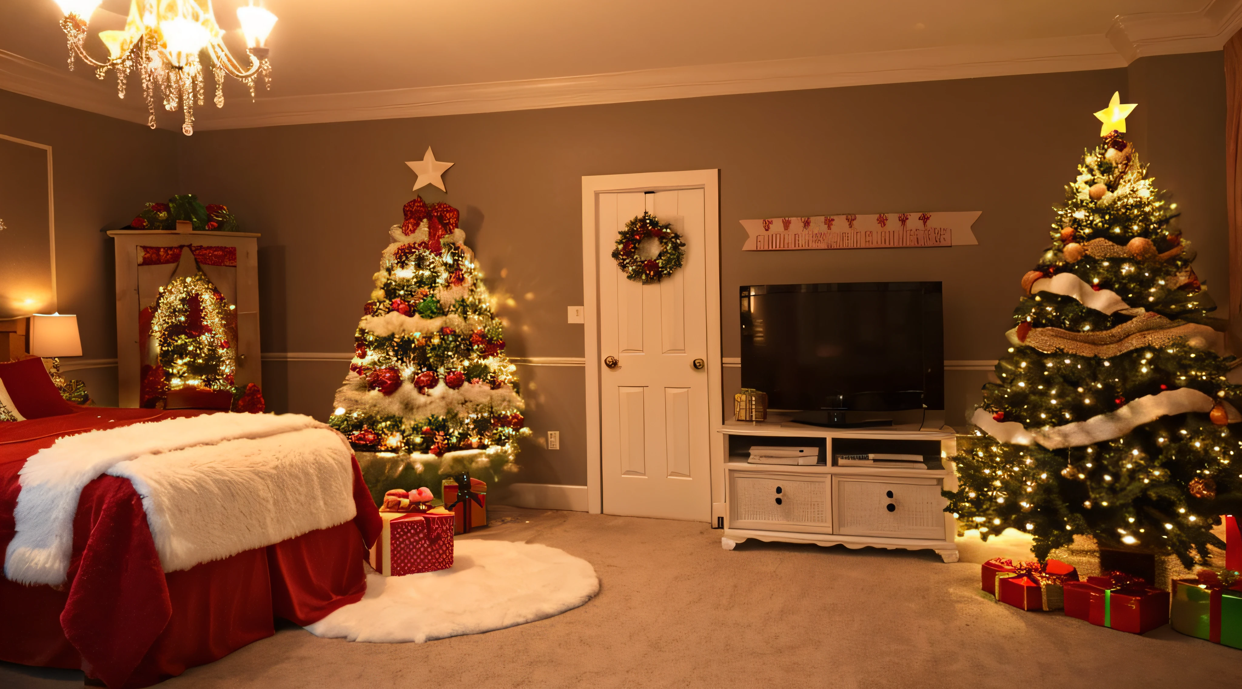 Christmas room tree