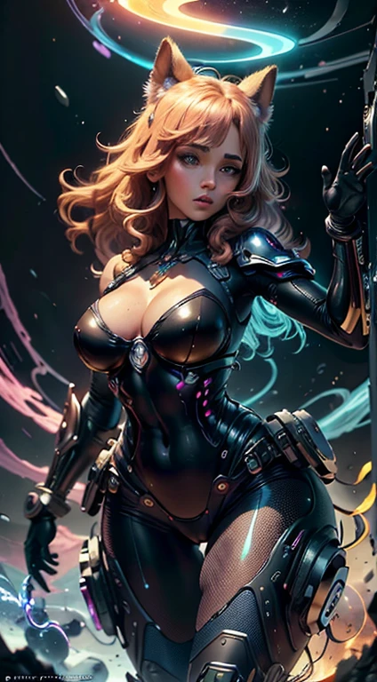 ultra high definition aura proportion digital illustration, realista da personagem feminina da Disney ((Jessica Coelho)), with a sensual and incredible pose and beautiful curve, Huge saggy breast, ginger hair girl expression. This is a 90s comic book cover for Dc comics illustrated with art by artgerm image that shows his fascination and confidence. O fundo do ambiente deve ser um neon pintado na caminhada , brightly colored cores, Discoteca mal iluminada para criar uma atmosfera moderna e sedutora, sloppy appearance Image should have the style of a digital illustration, incorporando elementos dos detalhes de alta qualidade exclusivos de Frank Frazetta. Illustration is like photography, capturado com um 75mm+ primavera, will provide an intimate and realistic view. Lighting must be global , Lumen lighting, emphasizing the contours of your figure and seductive bunny Jessica seductive The desired level of detail is high, high specification, with 16k resolution, Destacando cada curva e textura realista. The goal is to create a charming image that captivates the viewer with its sensuality...