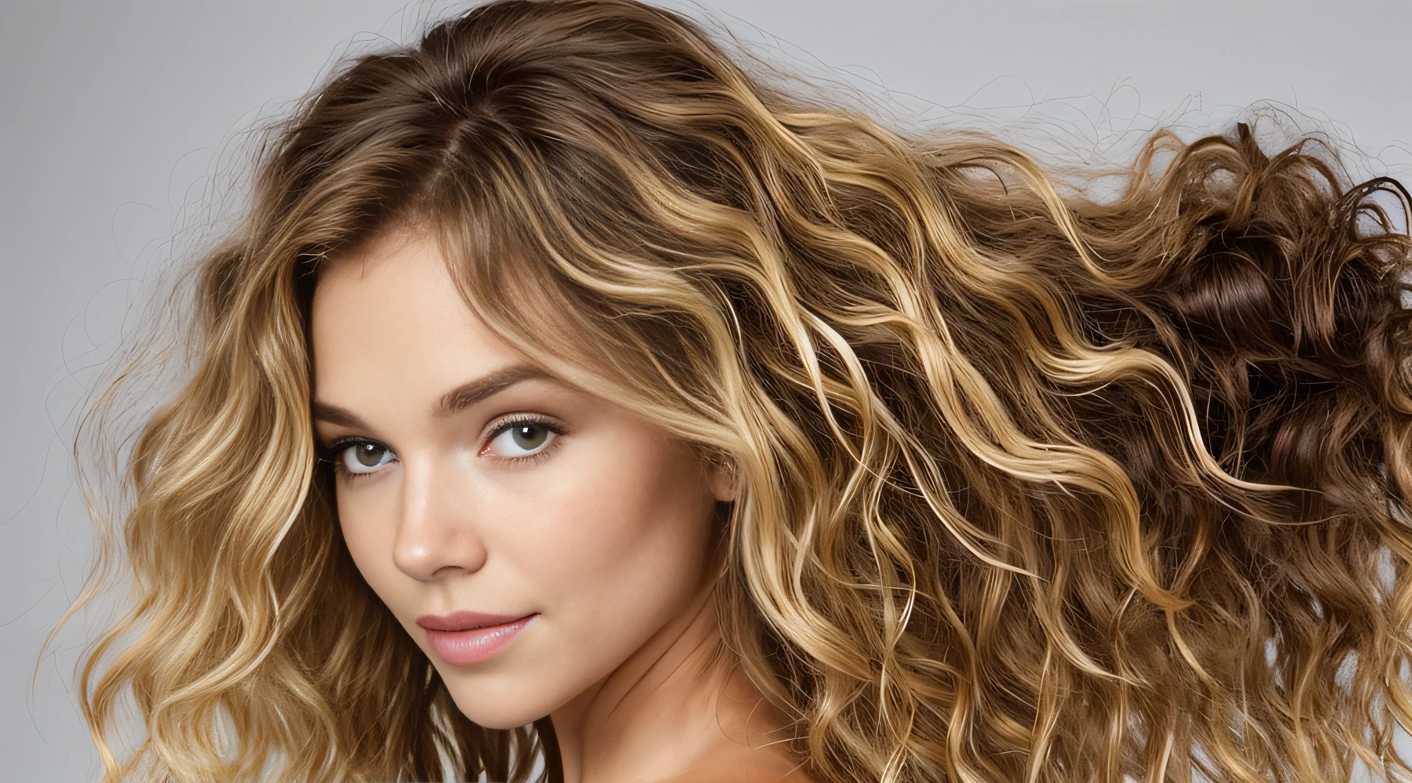 there is a young blonde child with very long curly hair, cabelos crespos, cabelos loiros muito cacheados, longos cabelos loiros e cacheados, cabelo virado para fora, longos cabelos loiros cacheados e fofos, child hybrid, messy blond hair, messy curly hair, cabelos permeados, cabelos loiros cacheados, menina de cabelos loiros cacheados curtos, cabelo grande, cabelos loiros cacheados muito longos, loiro encaracolado