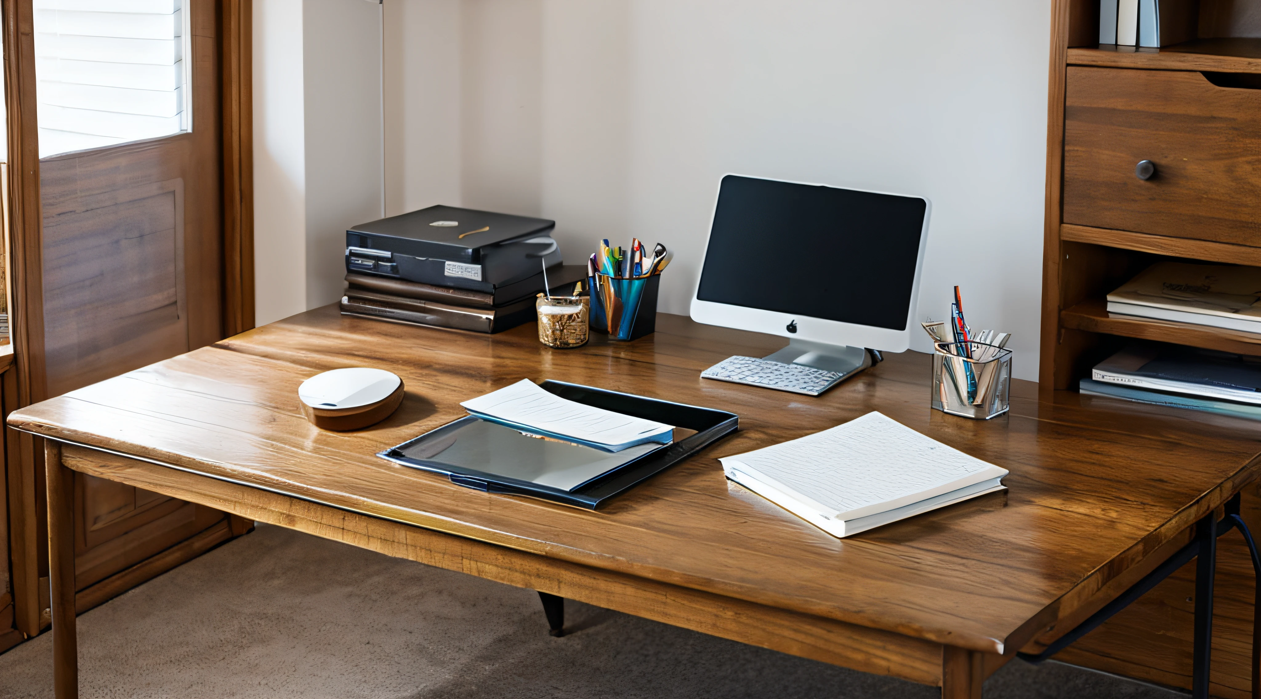 stationery　desk work