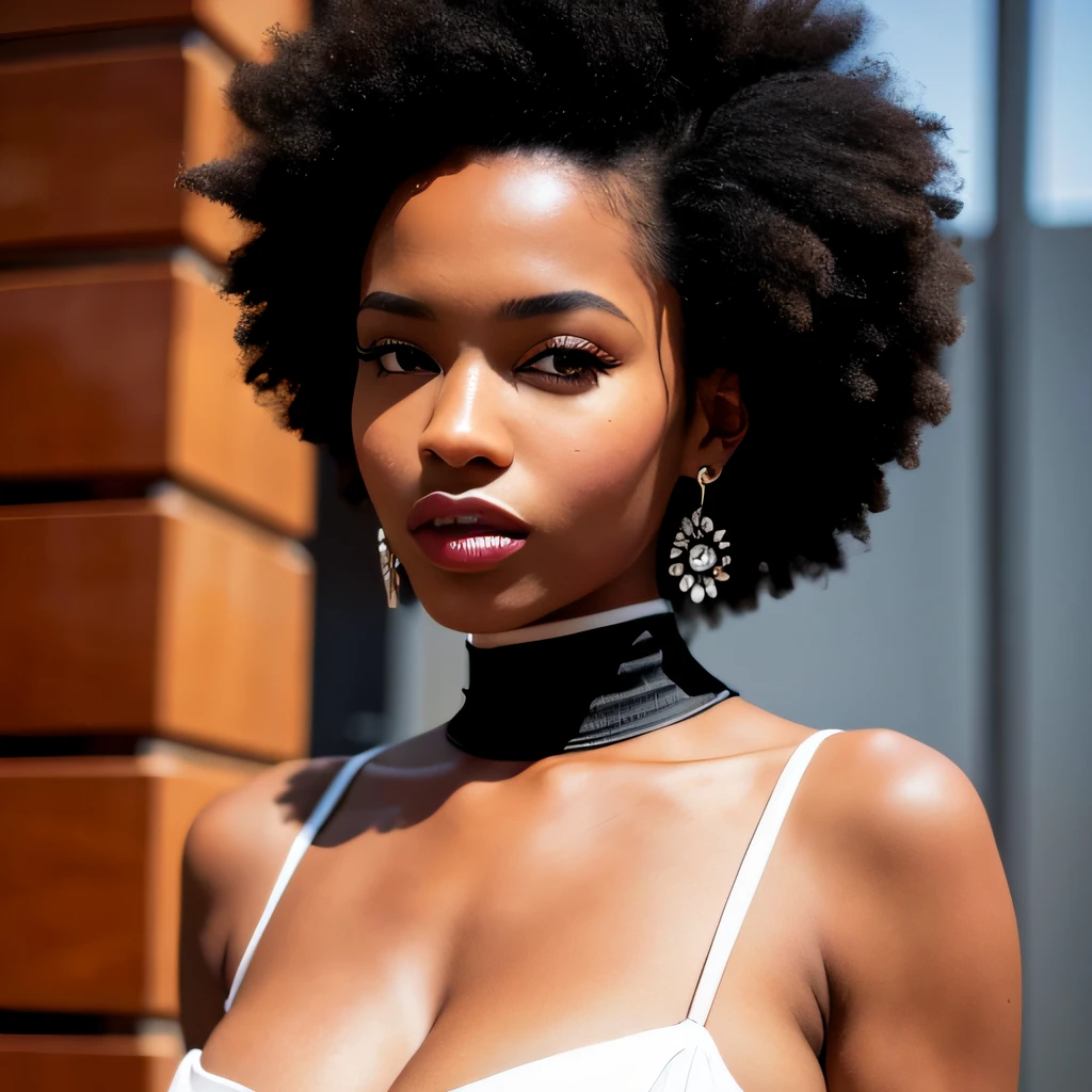 modern fashioned the most beautiful black woman in the world