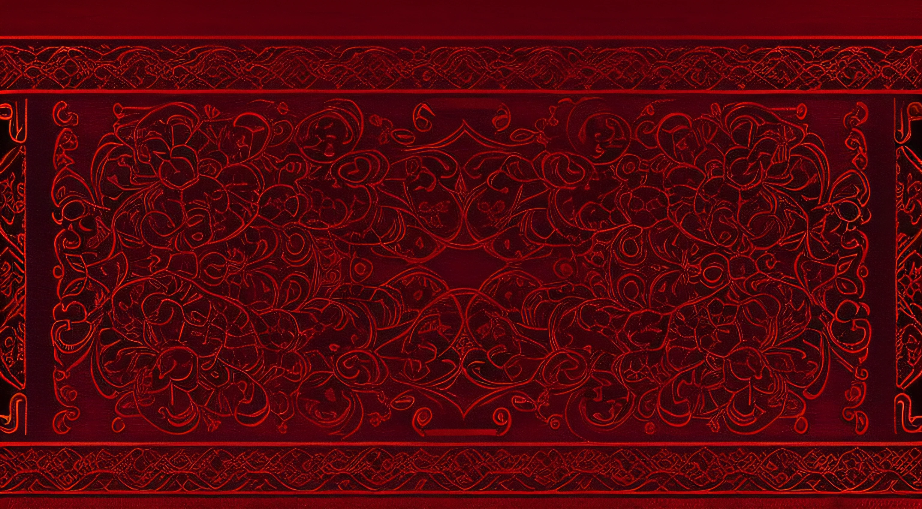 Flat Background Material,couplets,Spring Festival Silk Interweaving,Red silk threads intertwined under the colors of the Spring Festival,red spring couplets,(Super quality,Super meticulous,super complex,extremly intricate)