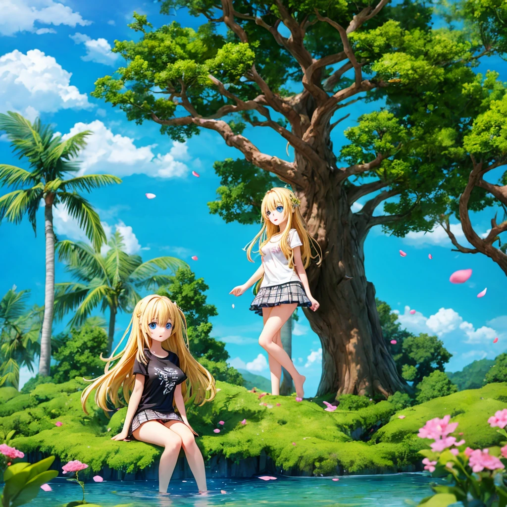 2位Very漂亮的瑞典18 歲漂亮的女孩、 white blond hair、 (( Sexy and gorgeous transparent underwear and panties))、(Colorful transparent underwear and panties) 、Very、 shiny skin、 white skinned、 a smile、 beautiful bangs、 long and straight、 2位絲般美麗的white blond hair女郎、 shiny hair、 Extra long, super straight and flowing hair、 Eyeliner、 a small face、 Extra large firm breasts、 crystal clear ocean blue eyes、 shining with beautiful light、 Earrings, pendants, headwear and bracelets hanging from the ears、beautiful and smart girl、 Playing in the water at the outdoor beach and taking a full body photo of two people、 Looking to the future