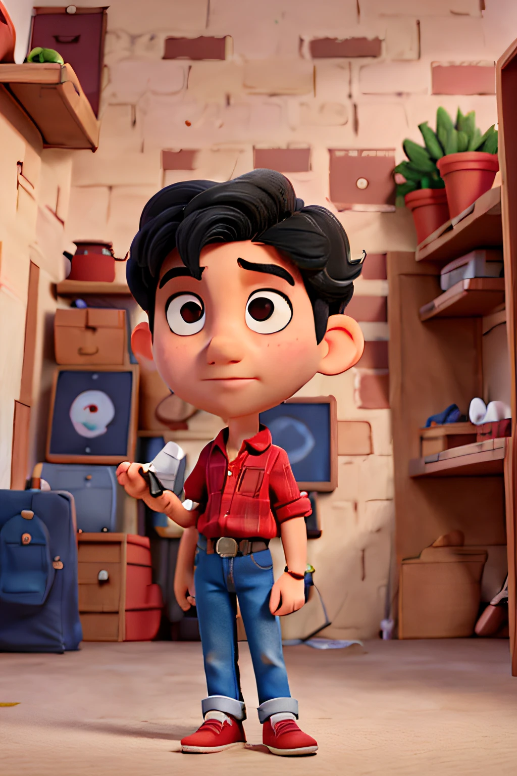 (best quality: 1.0), (super high resolution: 1.0), (super high resolution: 1.0), accounting MAN, black hair, black eyes, standing, comprehensive view, holding laptop, dressed in a suit like an accountant, no white background, illustration: 1.1, highly detailed, professional, vivid colors, sharp focus, HDR, studio lighting, photography, bokeh, portrait style, cool tones, soft lighting