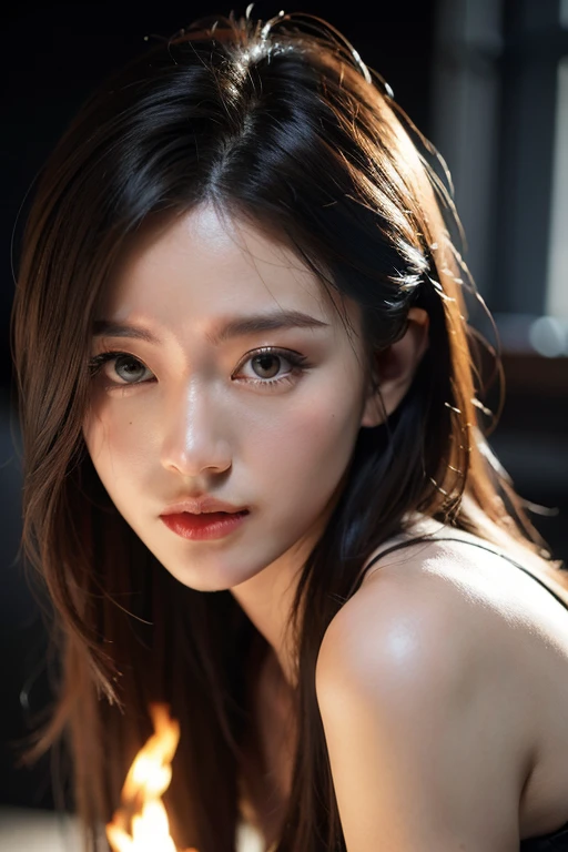 ultra-realistic realism, high detal, 电影灯光, Ray traching, angle of view, Eye level shooting, hyper HD, tmasterpiece, ctextured skin, 4K, Best quality at best