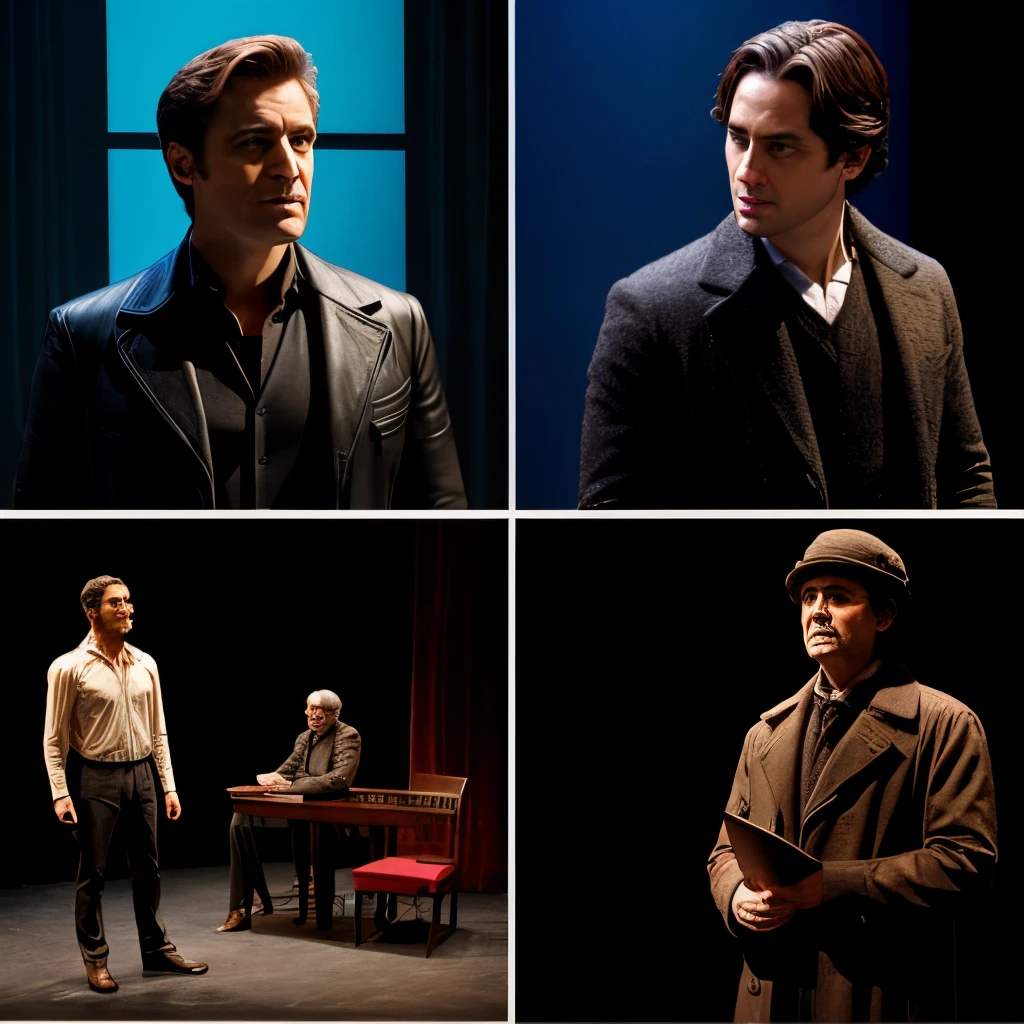 actors of a modern play