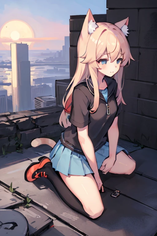 GTS,Gigabit level,GTS planet,Teenage girl,cat ear