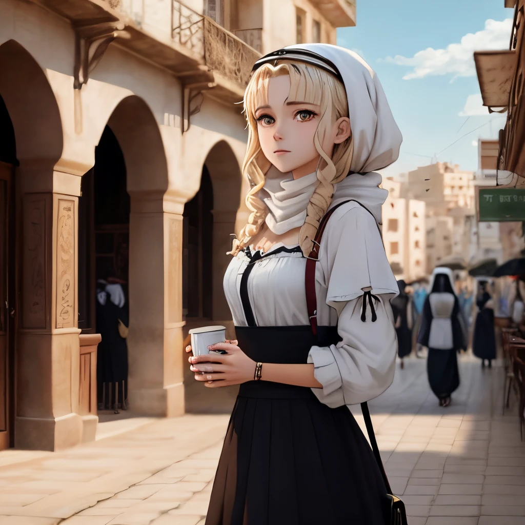 Ciudad arabe estilo anime