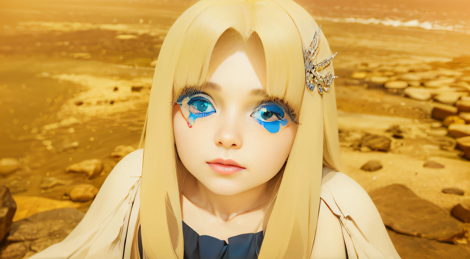 Photorealistic photo of Filo, Photorealistic of Rapphatalia , retina, masterpiece, ccurate, anatomically correct, super detail, high details, high quality, award winning, best quality, highres, HD, 4K, ((Blue eyes)).