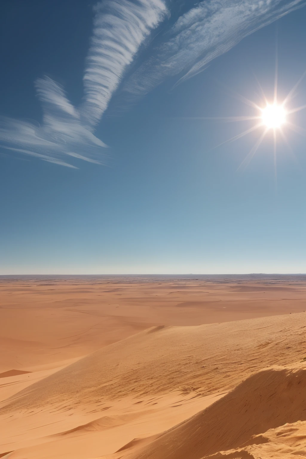 Montanhas,deserto, sol, nuvens