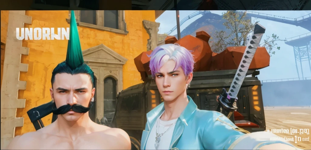 8K,A cool young man from Arafe wearing armor with two swords and a sword., cool super handsome,A demon slayer wearing luxurious jet-black armor.,two golden horns,Long black hair with white mesh color,Slender, muscular and macho body,Luxurious and precise heraldic work(Golden coat of arms)Beautiful youth(Like the real thing)super realistic skin,by Yang J, neoartcore and charlie bowater, charlie bowater character art, Stunning character art, epic exquisite character art, Altgerm and Ilya Kushinov, very detailed Artgerm, charlie bowater and artgerm, by ruan jia and stanley artgerm,超A high resolution,Beautiful expression,portraitures,