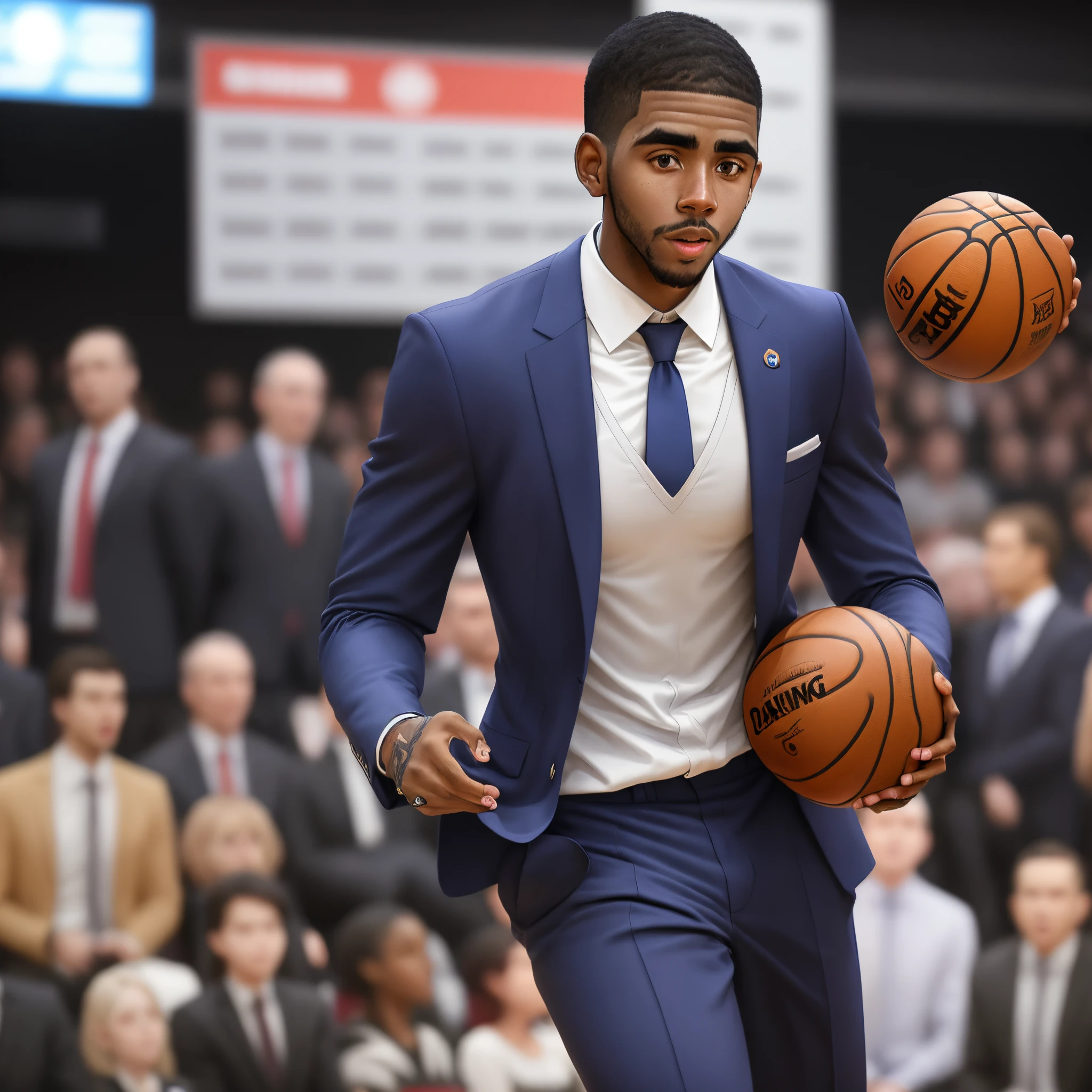 Kyrie Irving in a suit