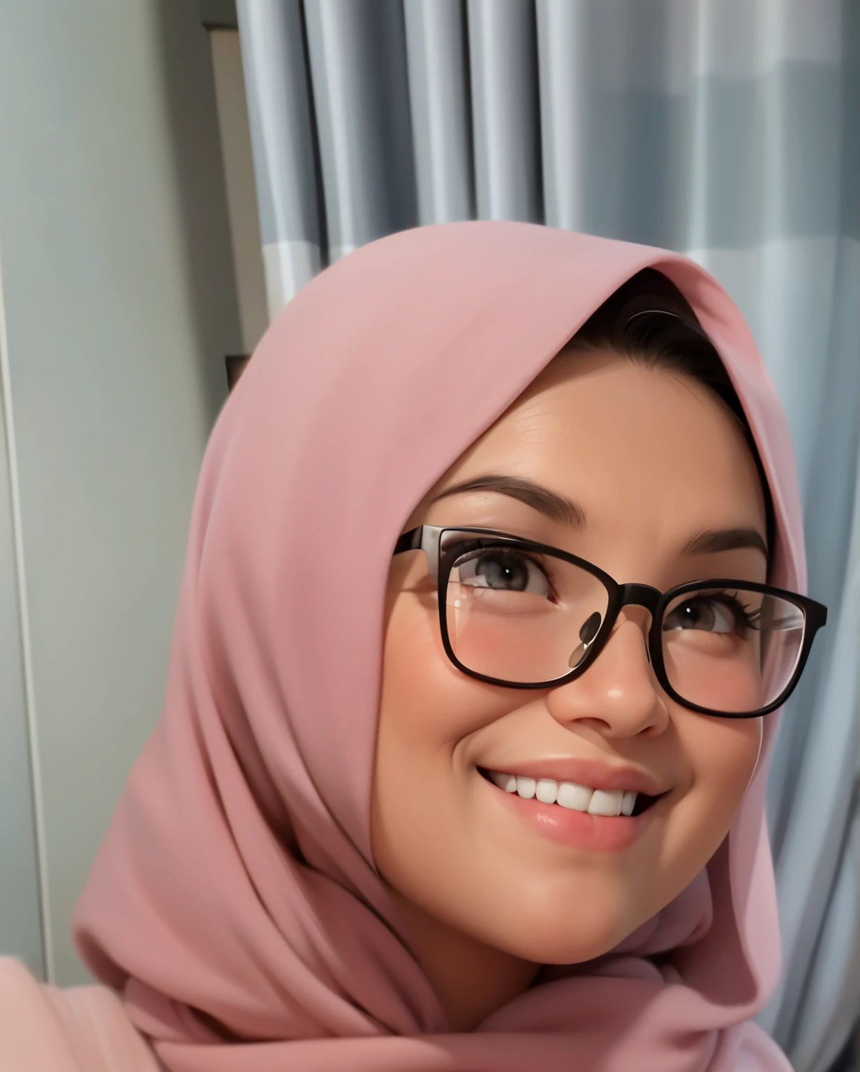 ((beautiful Nerd Indonesian college Lecturer woman)), 45 Years old, Middle age woman, name Nur Aini Damayanti, ((black eye)), wearing nerd eyewear, ((Hijab)), ((Tight modern baju kurung)), ((look rich Woman)),calm,confident,happy,beautifull body,looking at viewer, Sitting on desk in classroom, (photo, photorealistic:1.37), (ultrahigh-res), half body, Sexy pose, hyper detailed POV, by lee jeffries, nikon d850, film stock photograph ,4 kodak portra 400 ,camera f1.6 lens ,rich colors ,hyper realistic ,lifelike texture, dramatic lighting , cinestill 800, (Natural Huge breasts), Getting Moleister, a lot of her student recording her Moleistering, blushed face through, Having squeezing Breast, ((Her Clothes being Torn Apart)), ((Showing her Delicious breast)), ((a lot of sperm liquid through at her beauty lewd face : 1.4)),