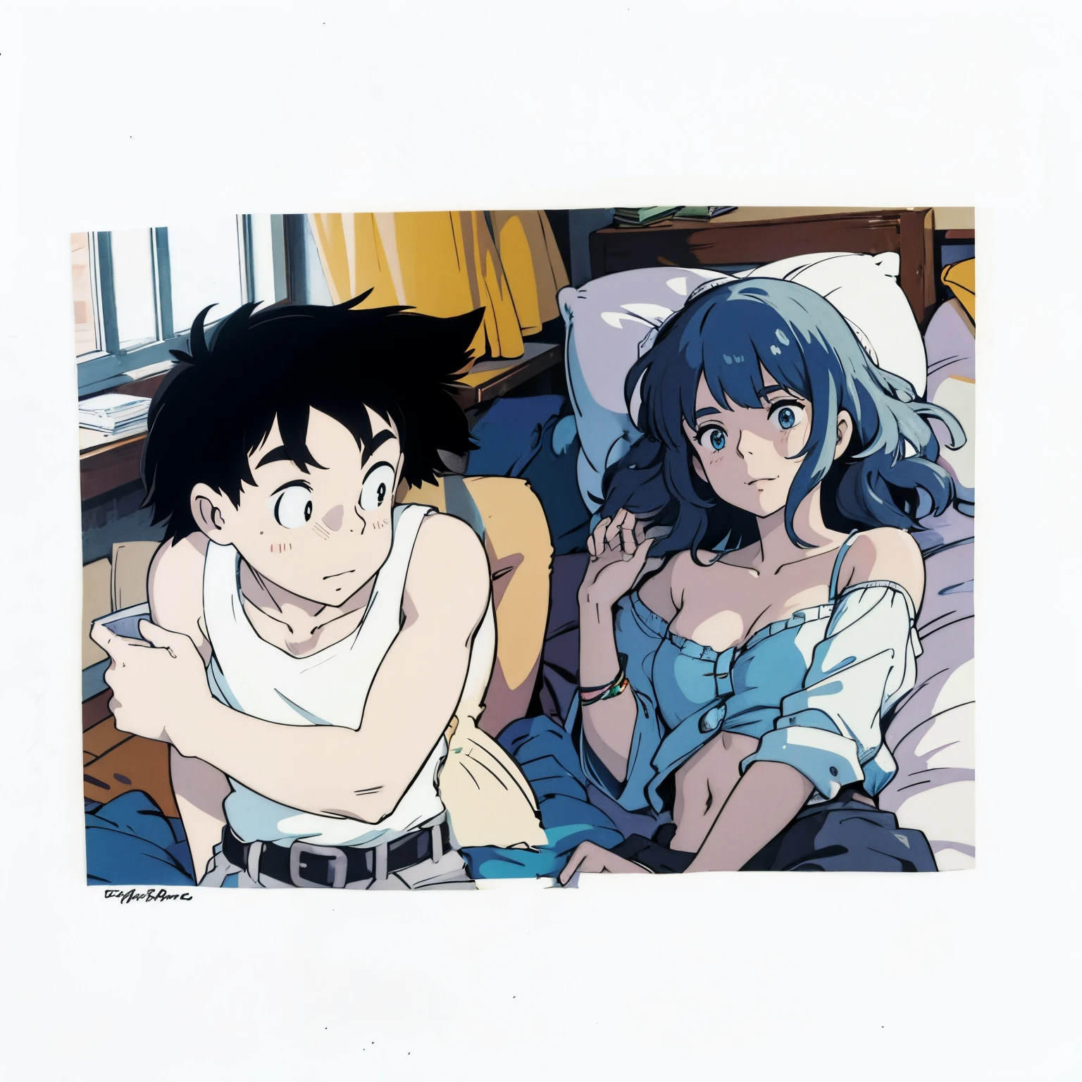 sheets and pillows