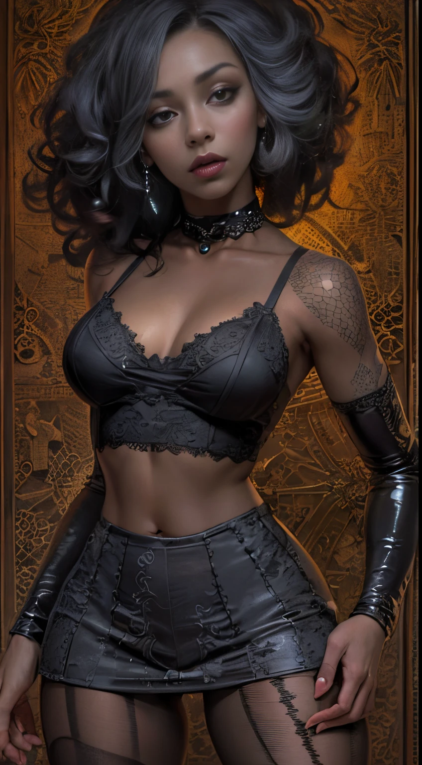 GirlfriendMix2:1,photo of a Gorgeous ebony woman,very pretty face,(kneeling pose),breasts,big ass,lying down,(masterpiece),((ultra realistic photo)),best quality,highly detailed, HDR, 8k, (wallpaper),intricate,((More Detail, enhance_all, fix_everything))
