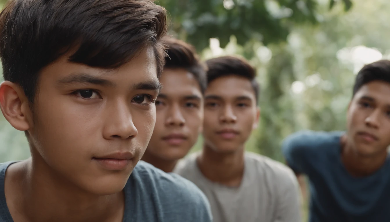 Three 17-year-old Indonesian males who were at school