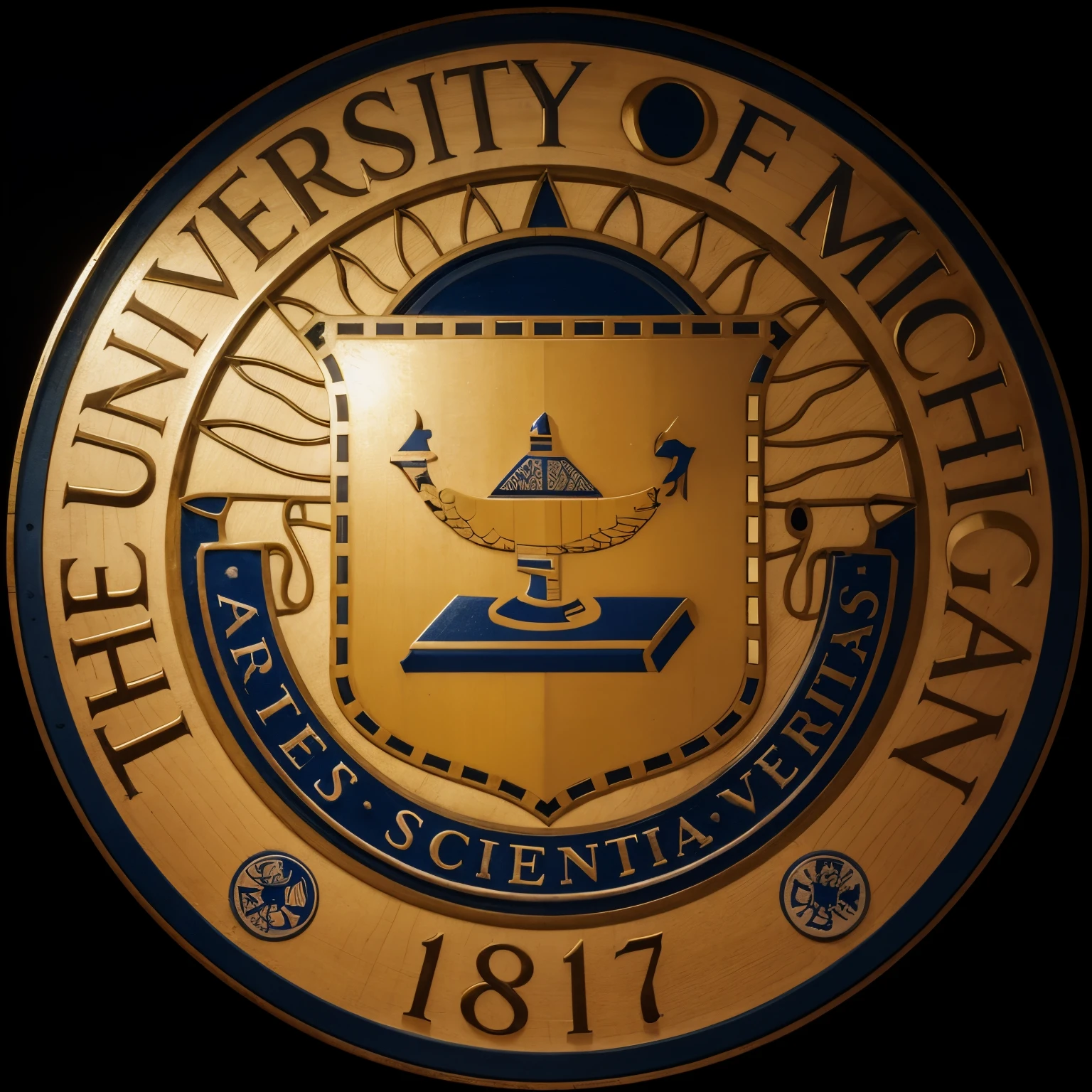 the university of michigan seal, michigan, university, academic, by Scott M. Fischer, universal, iu, u, jon macnair, scientist, it, michael, round logo, emblem, scott m fischer, scientific, mathematical, restored, matt wisniewski, news photo, mcu, by Robert Medley, by Murray Tinkelman, mutt, 2012